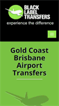 Mobile Screenshot of blacklabeltransfers.com.au